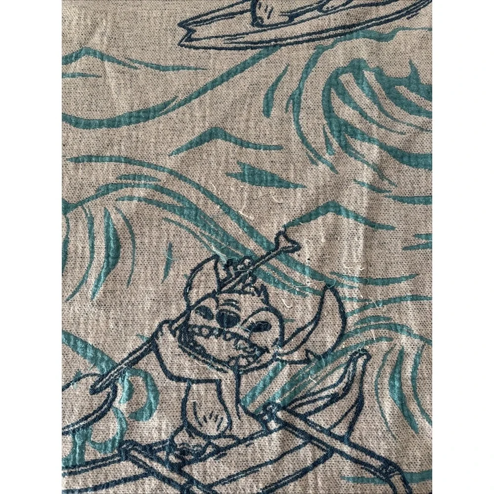 Disney parks Stitch Throw Blanket – Plaid Manta‎ Design